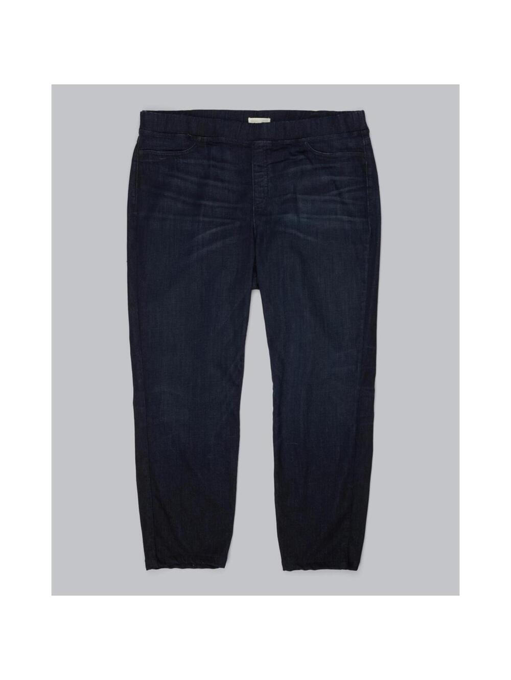 Eileen Fisher Organic Soft Stretch Denim Pant Size L Jeans casual comfy basic